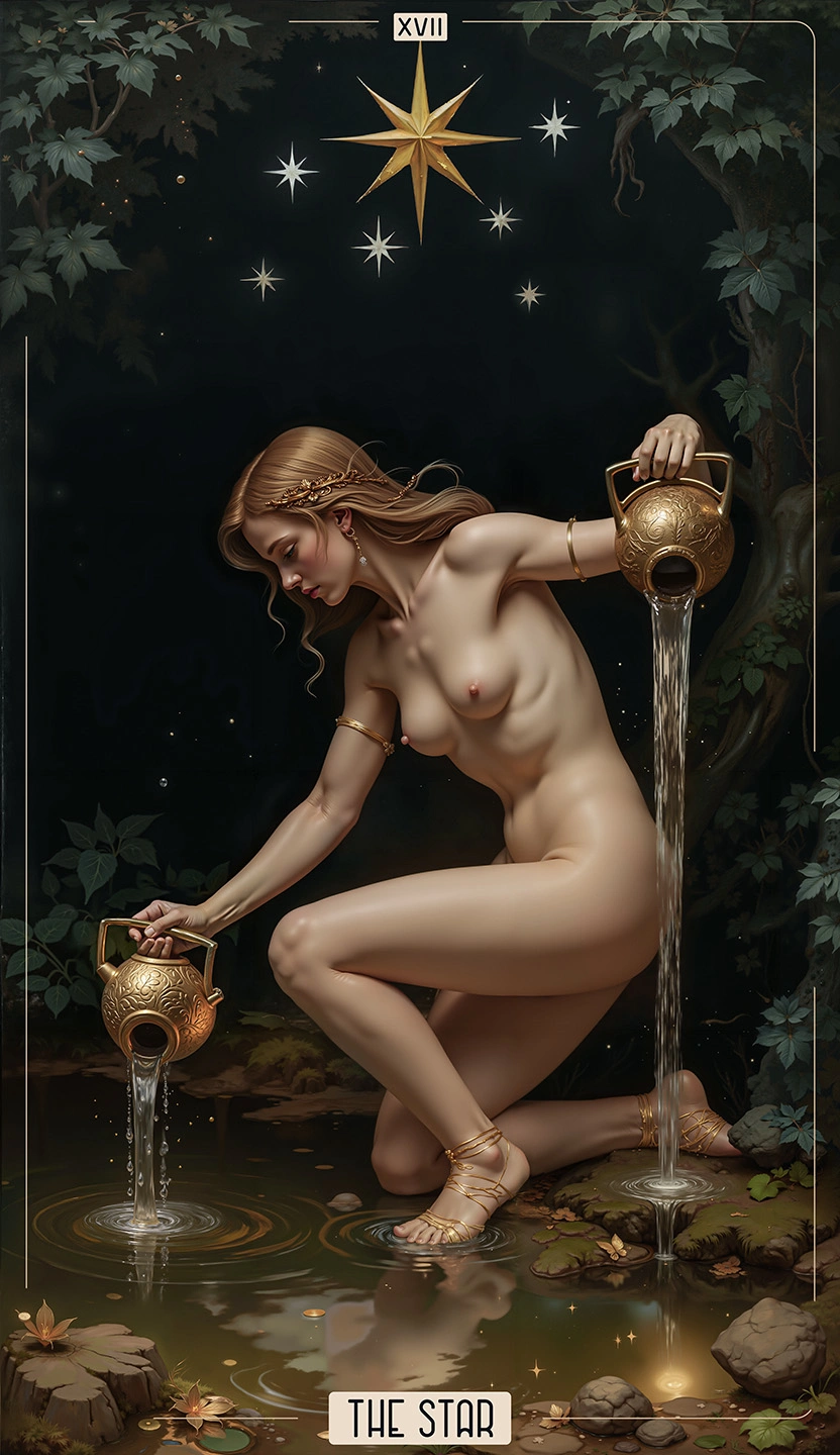 XVII - THE STAR | Major Arcana Tarot Card Meaning